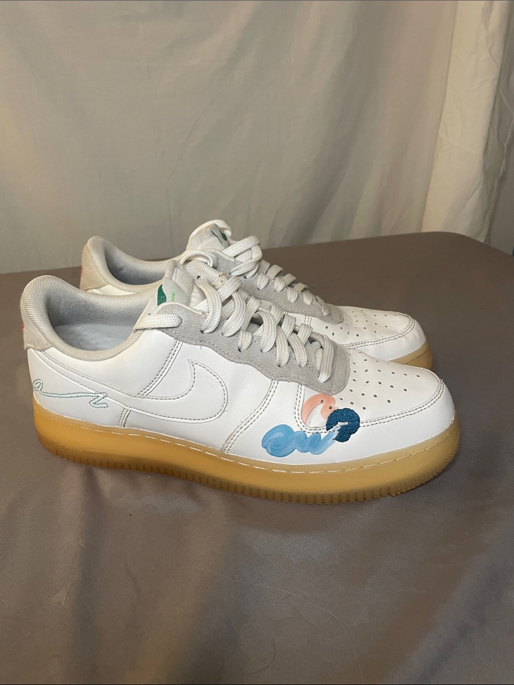 Nike Air Force 1 Flyleather Mayumi Yamase White